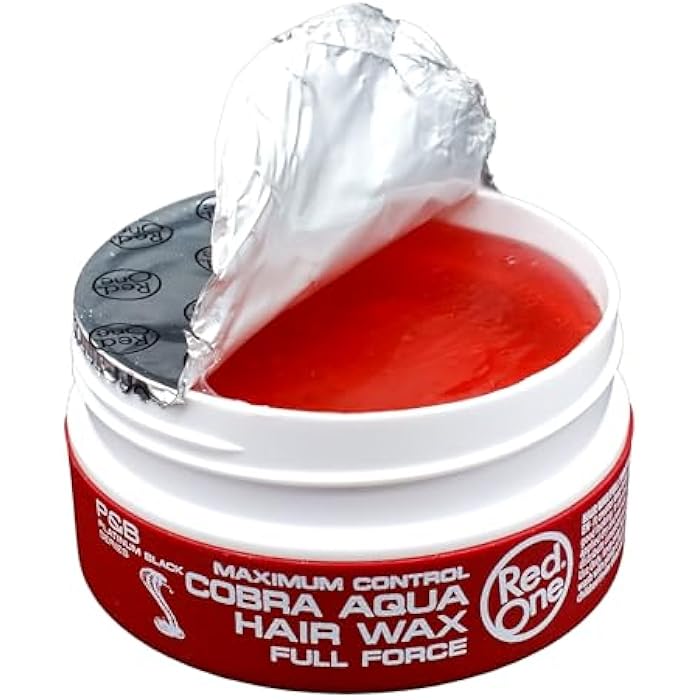 RedOne Aquatic Hair Wax Cobra 150 ml | Edge Control | Ultra Hold | Hair Wax for Men and Women | Strawberry Fragrance | Maximum Control - Image 2